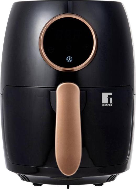 Produktbild Bergner Heissluft-Fritteuse 1000W Antihaftbeschichtung, Überhitzungsschutz, mit Display, Timerfunkt