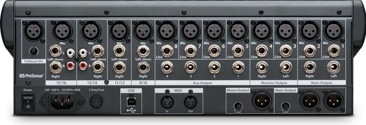 Immagine prodotto PreSonus StudioLive 16.0.2 USB (Mixer da studio e live)