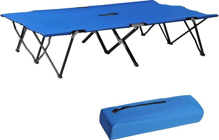 Actual product image Outsunny Camp bed with carry bag