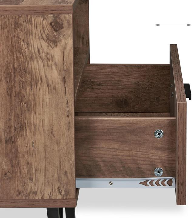 Actual product image Relaxdays Bedside table (50 x 42 x 53 cm)