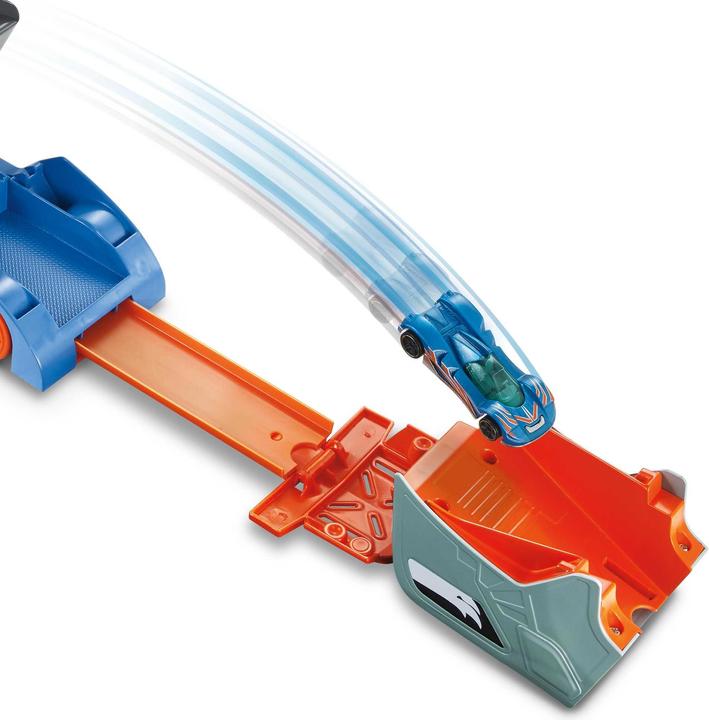 Produktbild Hot Wheels Stunt N Go Transporter & Trackset