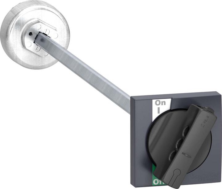 Schneider Electric Rotary handle with black grip for door mounting, for use with load-break type