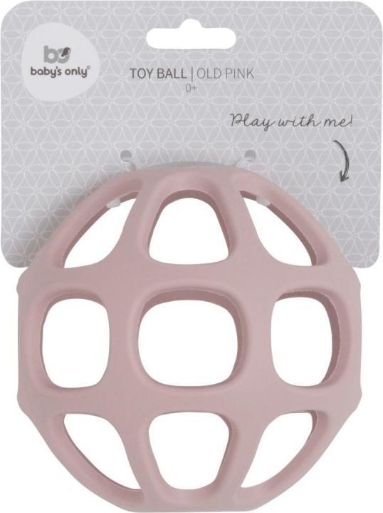 Actual product image Baby's only Babys Only baby grasping ball, old pink