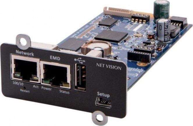 Actual product image Socomec Karta sieciowa NetVisio n 8 WEB/SNMP IPv4/IPv6