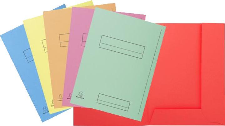 Actual product image Exacompta File cover SUPER 250, DIN A4, assorted colours (A4, 50 x)