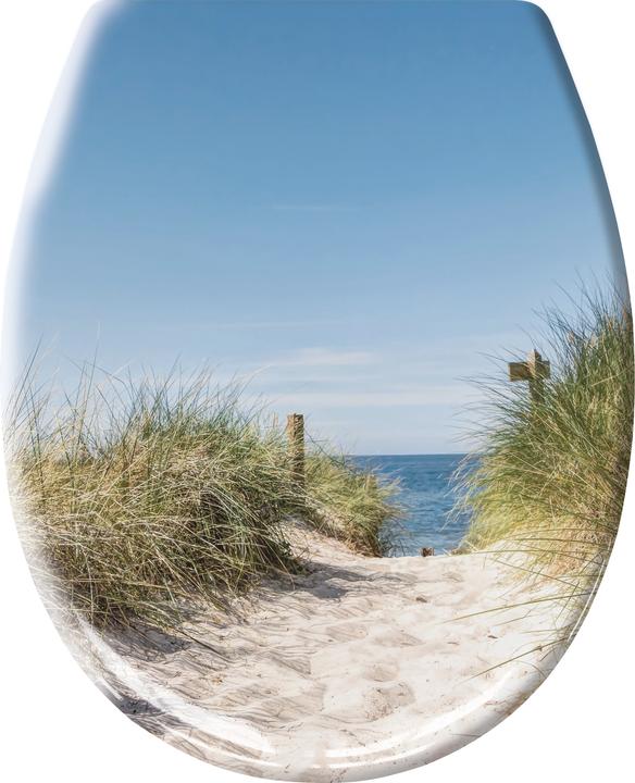 Kleine Wolke Toilettensitz Borkum mit Absenkautomatik, Mehrfarbig