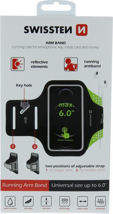 Actual product image Swissten Armand mobile phone case size 6.0"