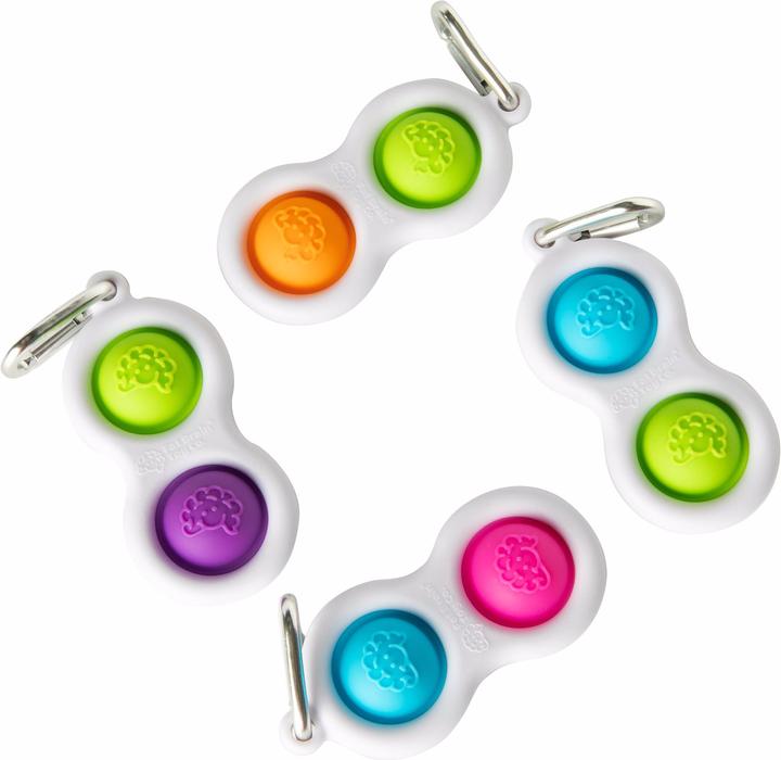 Immagine prodotto Fat Brain Toys Semplice pinza Dimpl (portachiavi)
