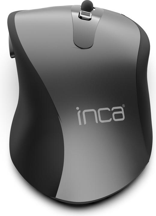 Actual product image Inca Mouse IWM-505 Wireless, Ergo., 1600 DPI, Laser, SW retail (Wireless)