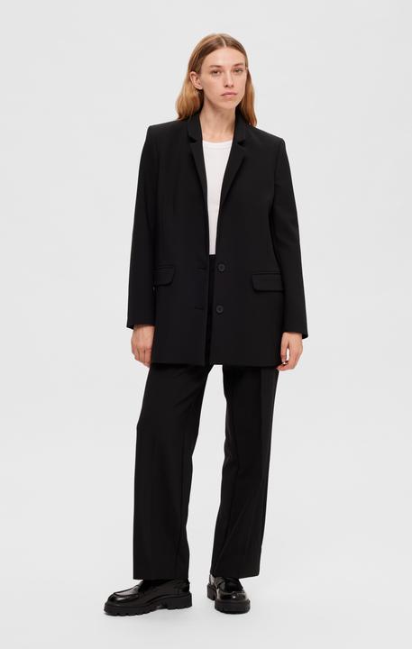Image du produit Selected Femme Long blazer à une rangée de boutons (44)