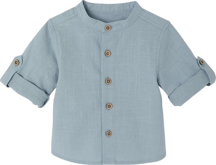 Actual product image Vertbaudet Baby Hemd mit Ärmeln zum Krempeln (92)