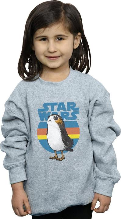 Actual product image Star Wars Girls The Last Jedi Porg Sweatshirt (116)