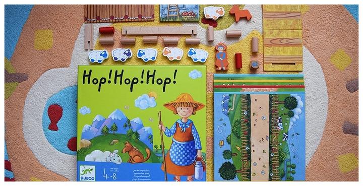 Immagine prodotto Djeco Hop! Hop! Hop! (Tedesco, Francese, Italiano, Inglese)