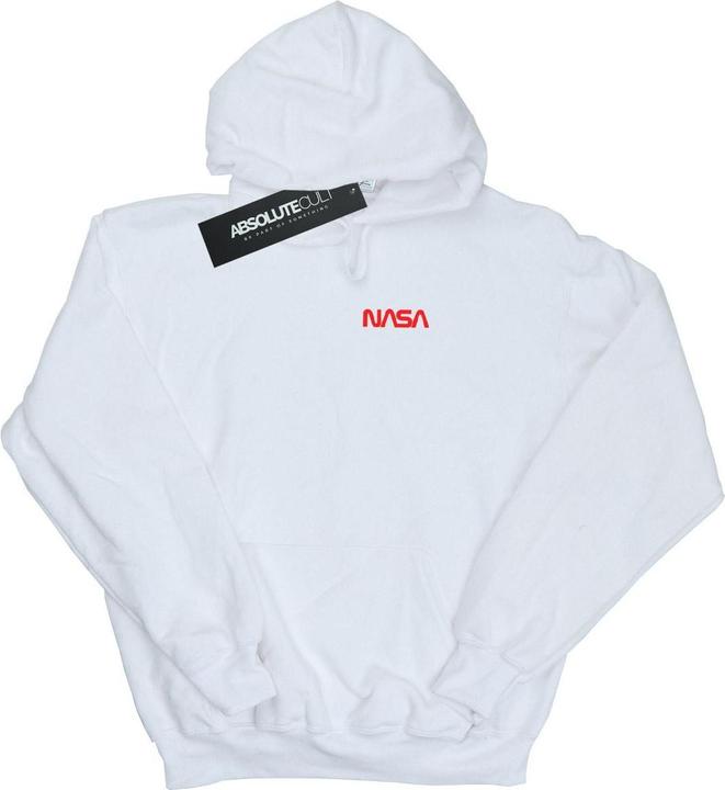 Immagine prodotto Nasa Modern Logo Chest Felpa con Cappuccio Donna (M)