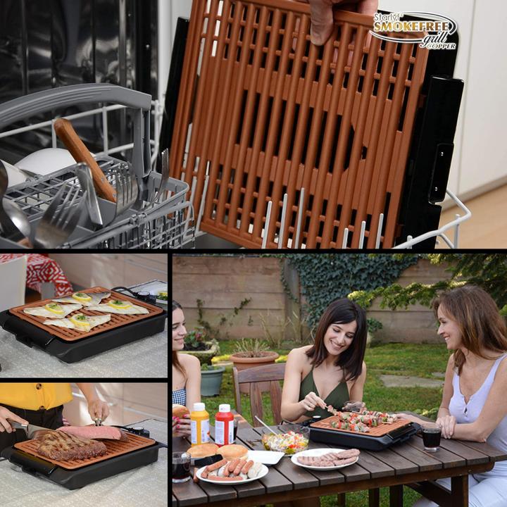 Actual product image Best direct Smokefree Copper Grill
