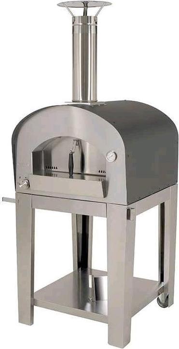 Image du produit Seven Italy Persefone Four à gaz d'extérieur avec chariotAnthracite (Four à pizza à gaz)