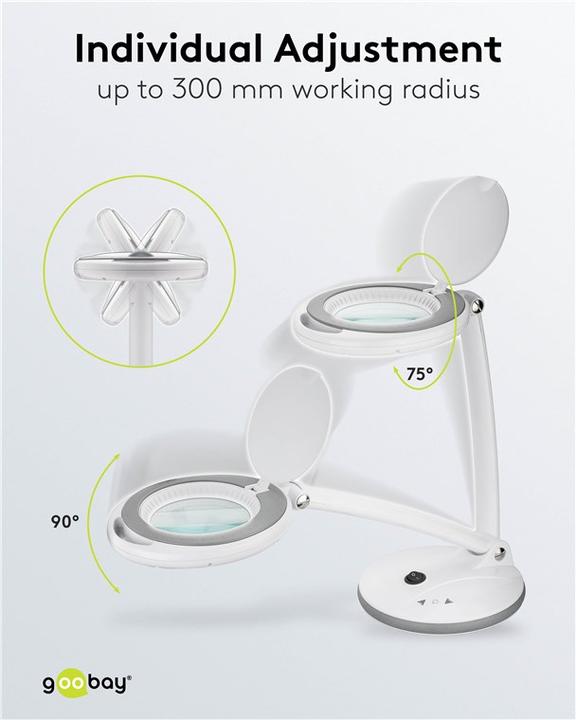 Immagine prodotto Goobay LED-Stand-Lupenleuchte (450 lm)