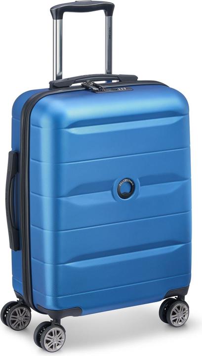 Image du produit Delsey Comete Plus Slim Cabin Trolley Case - 55 cm - Blue (40 l, Bagage à main (jusqu'à 50l))