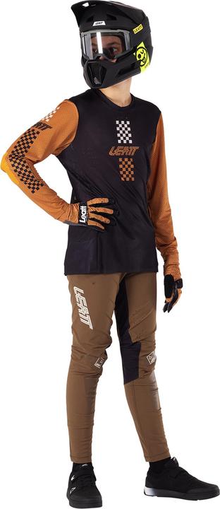 Actual product image Leatt MTB Gravity 4.0 Jersey Jr rust XL (XL)