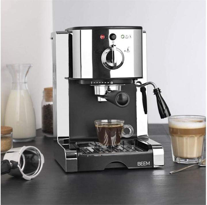 Produktbild Beem Siebträgermaschine Espresso-Perfect Silber