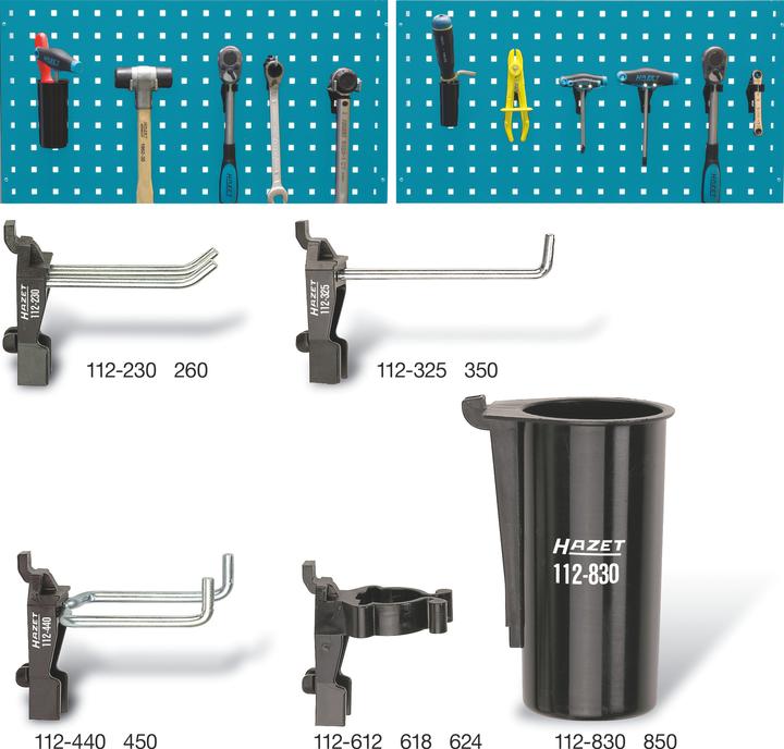 HAZET Supporto portautensili 112/11 ∙ Numero utensili: 11