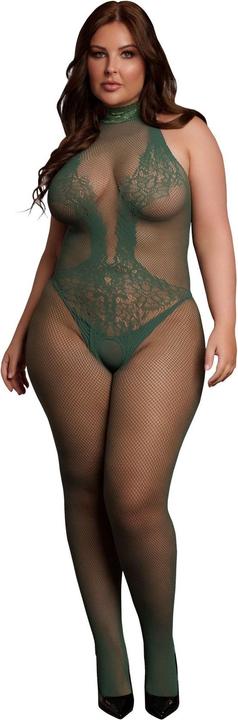 Produktbild Le Désir Fishnet and Lace Bodystocking - Queen Size (XL, XXL, 3XL, 4XL)