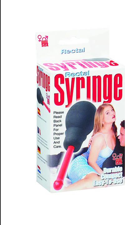 Image du produit Seven Creations Syringe Anal Douche - Black