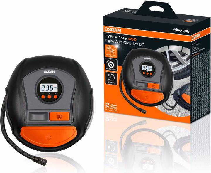 Image du produit Osram Tyreinflate 450 (2.41 bar, 0 l)
