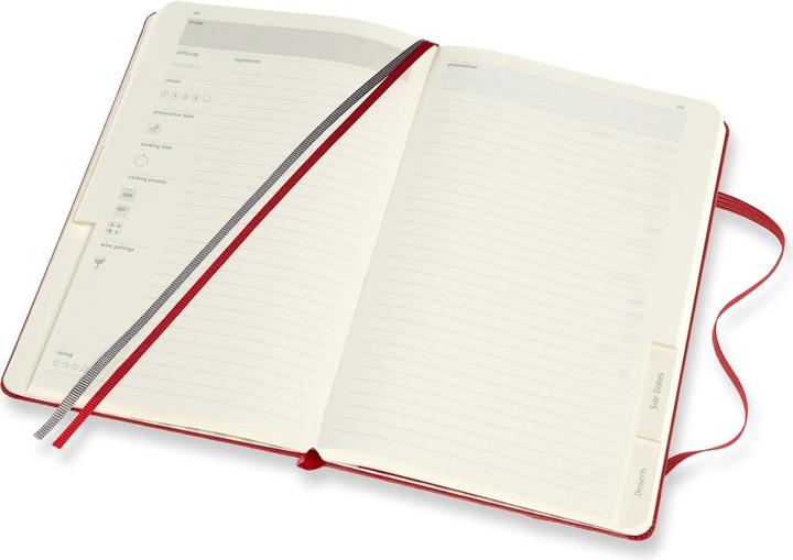 Immagine prodotto Moleskine Passion Journal (A5, Rigatura speciale, Copertina rigida)