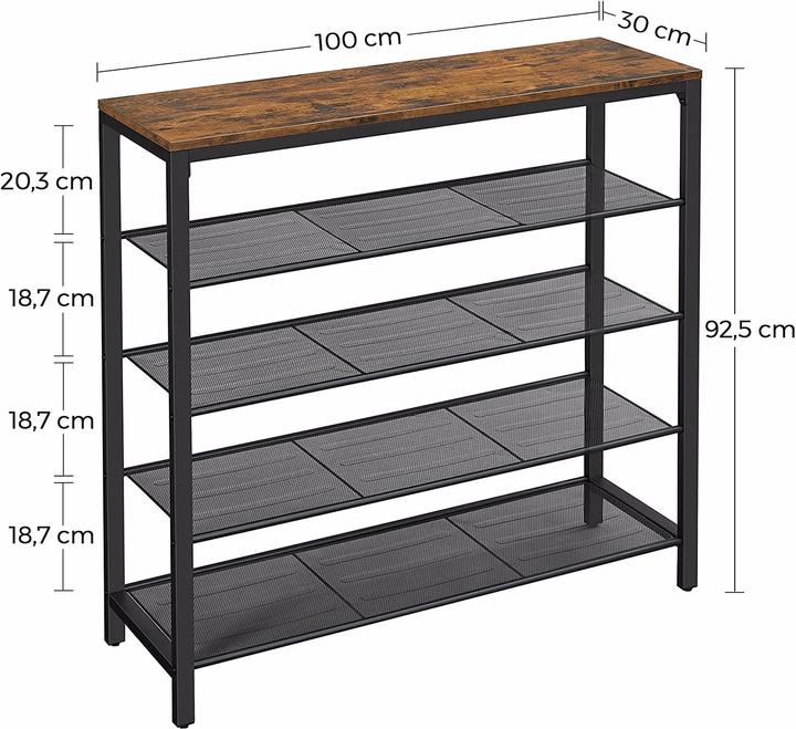 Produktbild Vasagle Timotea (100 x 30 x 92.5 cm)