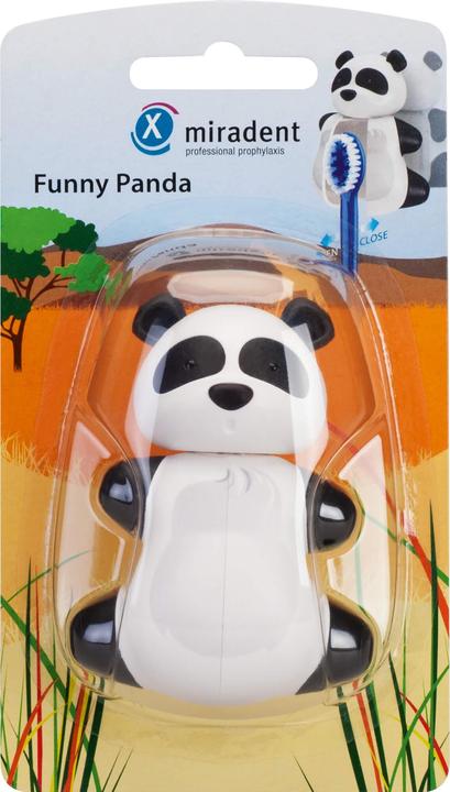 Immagine prodotto Miradent Divertente portaspazzolino animale Panda (Portaspazzolino)