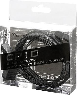 Actual product image Silverstone SST-CP10 Slimline SATA to SATA Adapter