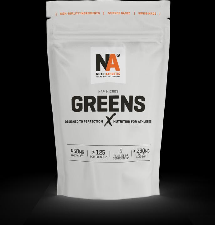 Actual product image Nutriathletic GREENS Caps (30 Piece, Capsules, 135 g)
