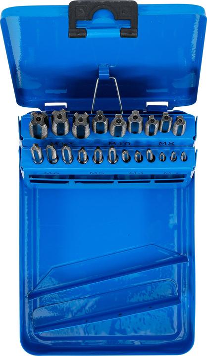 Actual product image BGS Thread Cutting Set M3 - M12 21 pcs.