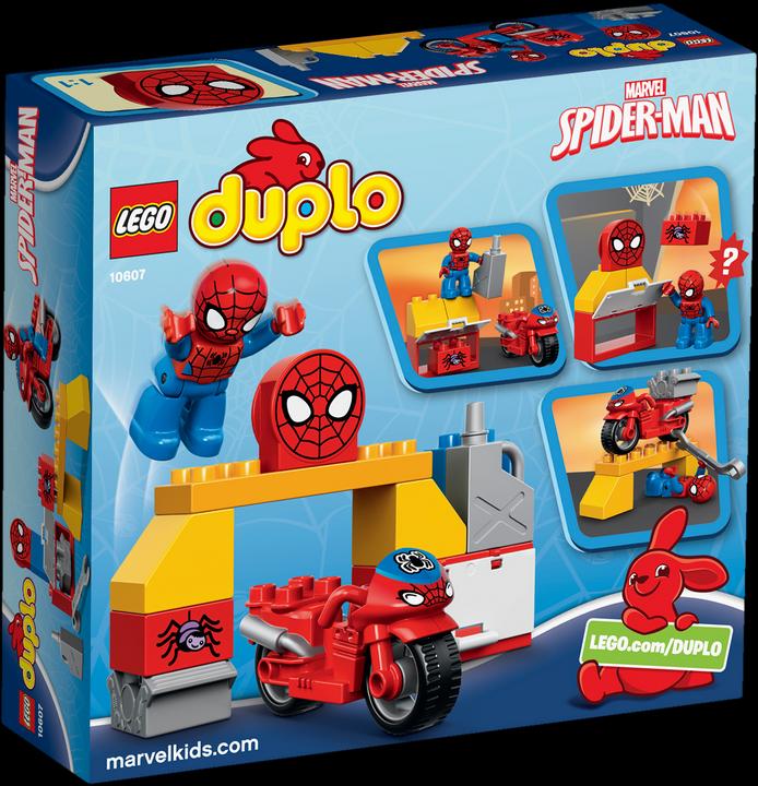 Produktbild LEGO DUPLO Spider-Man Motorrad-Werkstatt (10607)