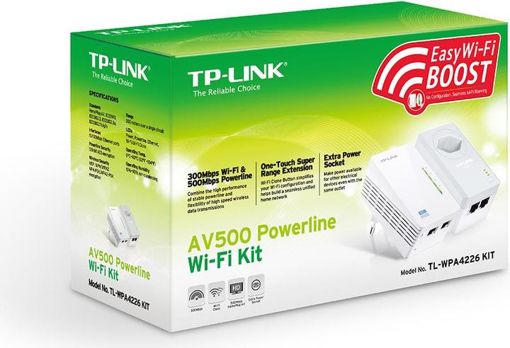 Immagine prodotto TP-Link Tl-Wpa4226kit (500 Mbit/s)