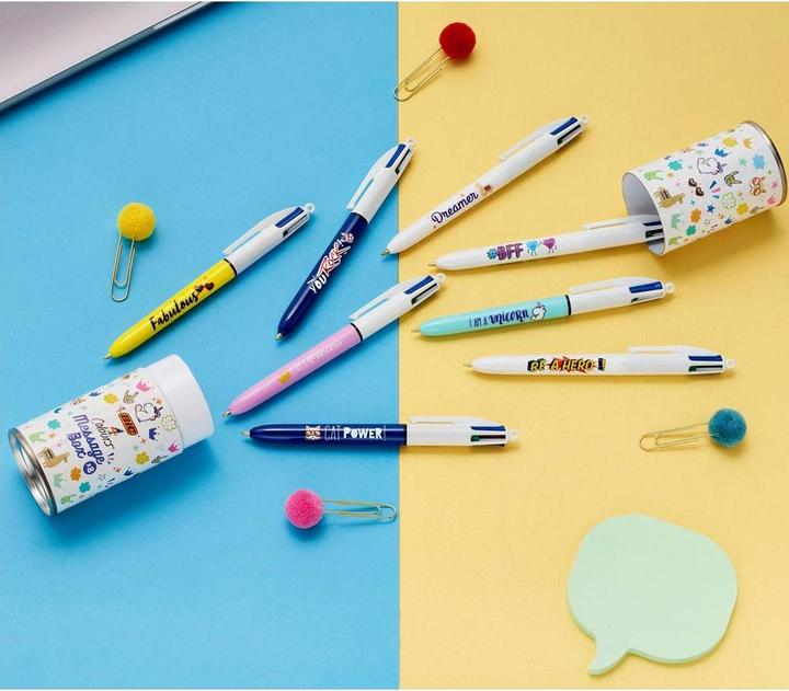 Image du produit Bic Clip pour stylo à bille (Multicolore, 8 x)