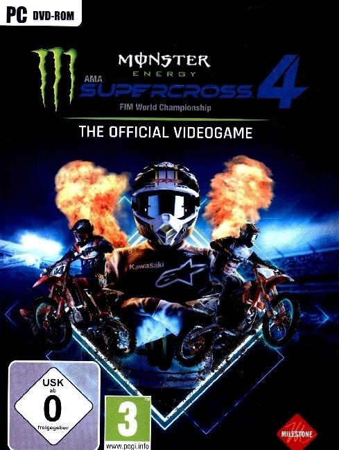 Produktbild Milestone Monster Energy Supercross The Official Videogame 4 (Windows, Multilingual)