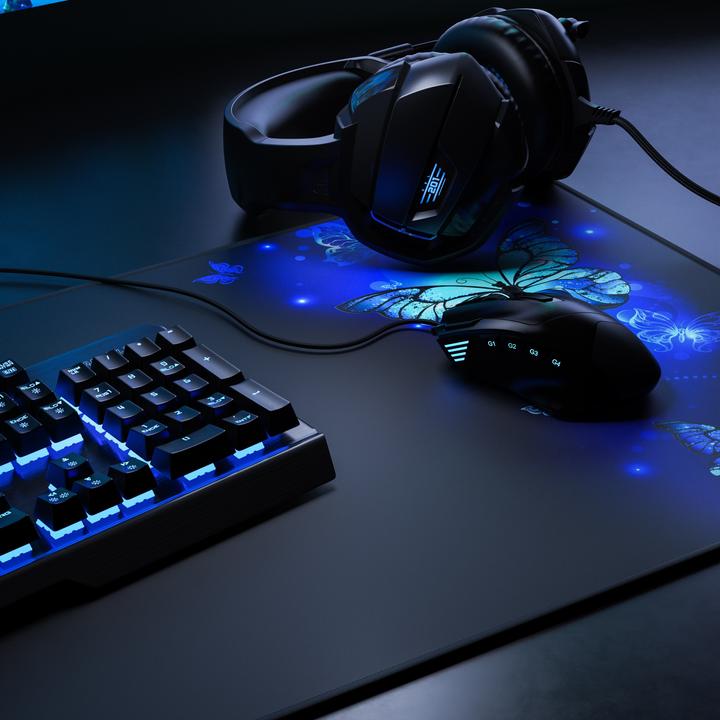 Immagine prodotto CSL Tappetino per mouse da gioco, XXL, 900 x 400 x 3 mm, tappetino per mouse, extra large, lavabile (XXL)