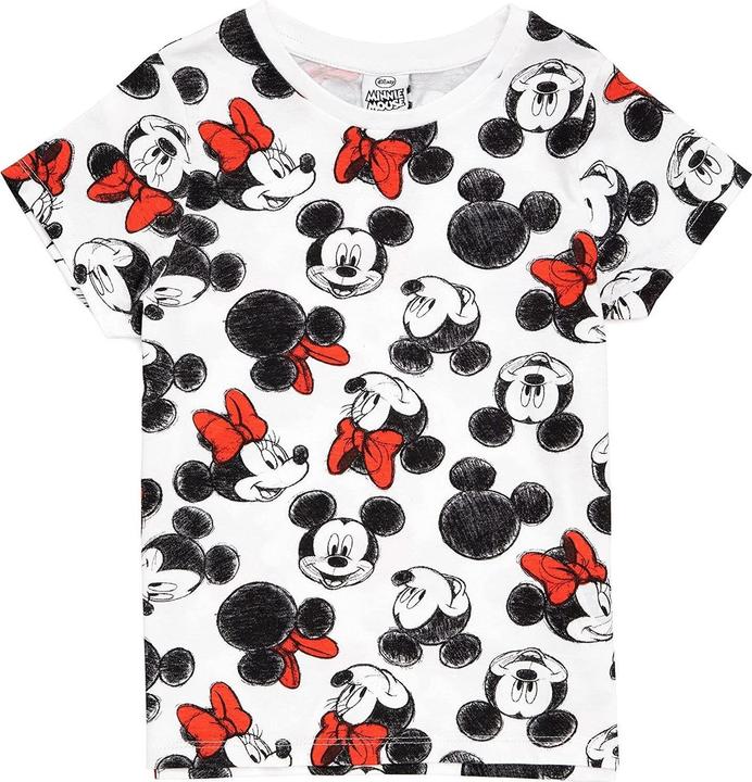 Image du produit Disney T-shirt fille imprimé en rond (140)