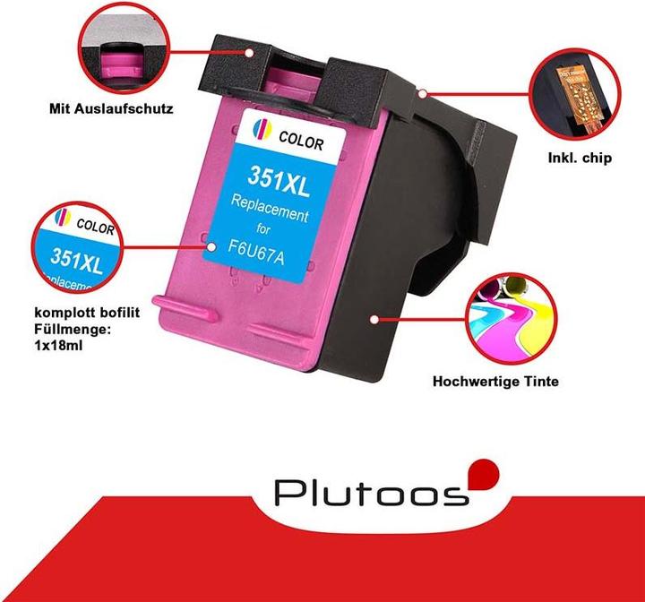 Image du produit Plutoos 350XL/351XL (M, CF, C, Y)