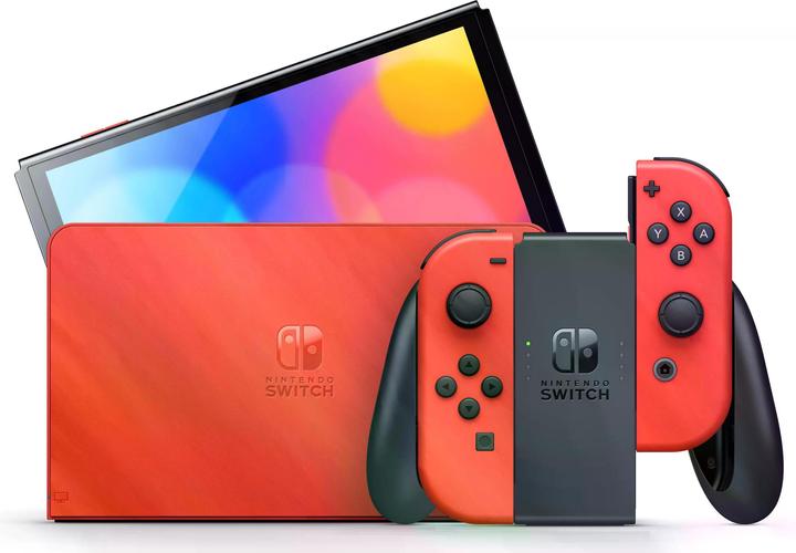 Nintendo Switch (OLED-Modell) - Mario Red Edition