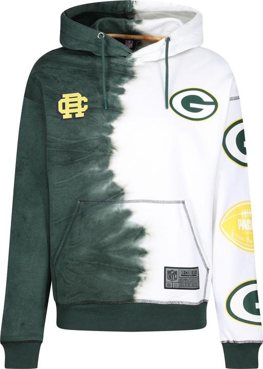 Recovered Re:covered Fleece Hoody - INK DYE Green Bay Packers - 3XL (3XL)