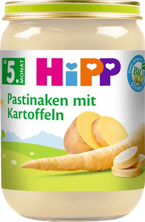 Produktbild Hipp Pastinaken mit Kartoffeln (190 g)