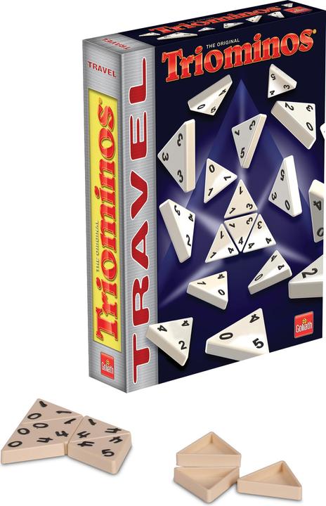 Actual product image Goliath Toys Triominos Travel Edition (German)