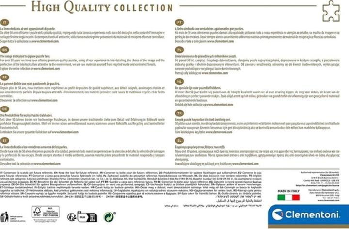Valori nutrizionali e ingredienti Clementoni Puzzle Glade Creek Grist Mill 2000 pezzi. (2000 pezzi)