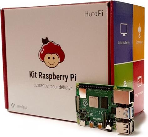 Produktbild HutoPi Raspberry Pi 4 1GB Starter Kit