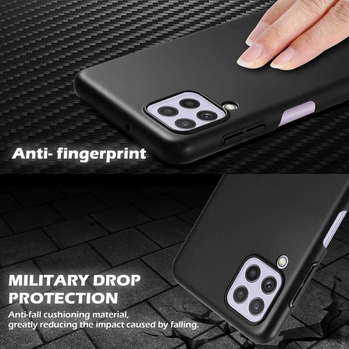 Produktbild Cadorabo HC Matt Metall Hülle (Samsung Galaxy M22, Samsung Galaxy A22, Samsung Galaxy A32)