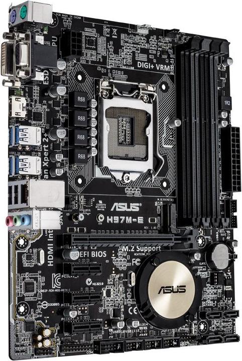 Produktbild ASUS H97m-E (LGA 1150, Intel H97, mATX)