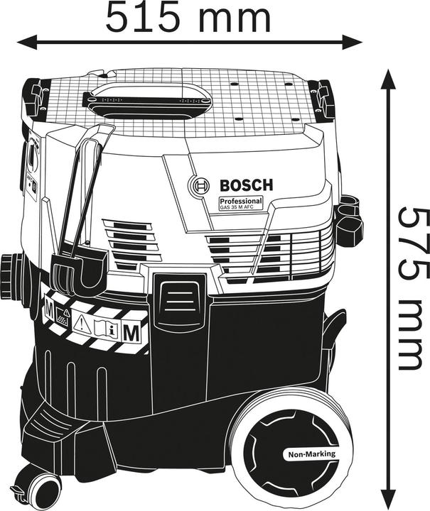 Produktbild Bosch Professional Gas 35 M Afc (Nass-Trockensauger)